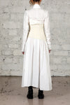 marc le bihanless strap jacket 2643 off White rice white
